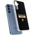 NFL New Orleans Saints Black Performance Series Galaxy A35 5G Clear Case